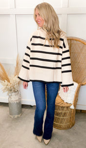 Briggs Natural Turtleneck Sweater