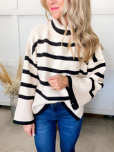 Load image into Gallery viewer, Briggs Natural Turtleneck Sweater