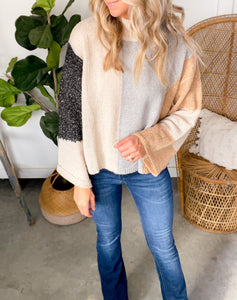 Tiffany Colorblock Pullover