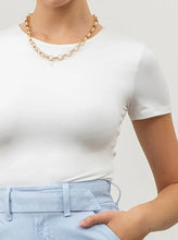 Load image into Gallery viewer, Short Sleeve Basic Crop Top