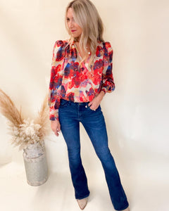 Everly Floral Print Bodysuit
