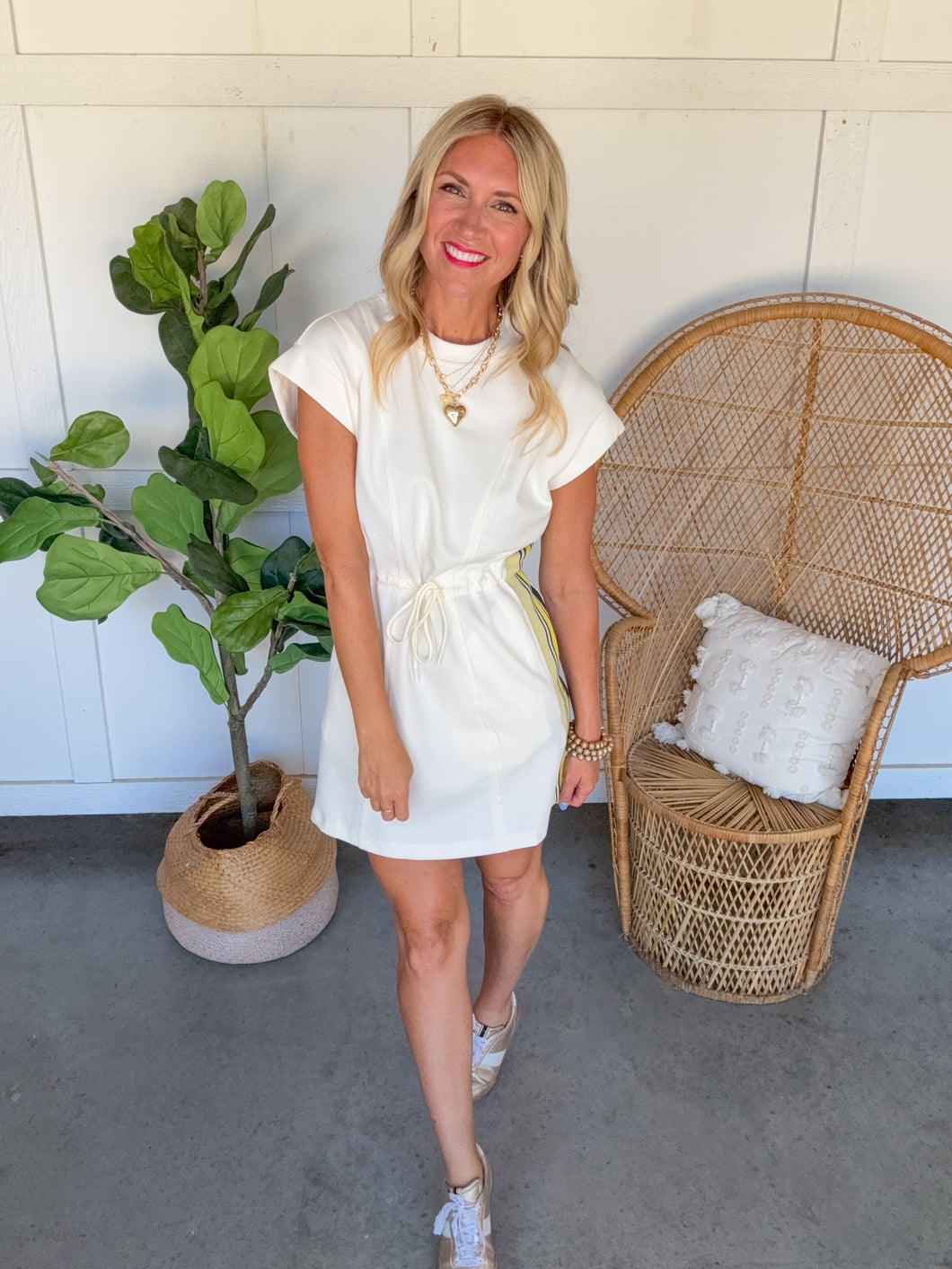 Kerstin Butter Soft Casual Dress
