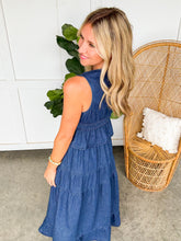 Load image into Gallery viewer, Davy Denim Skirt Set