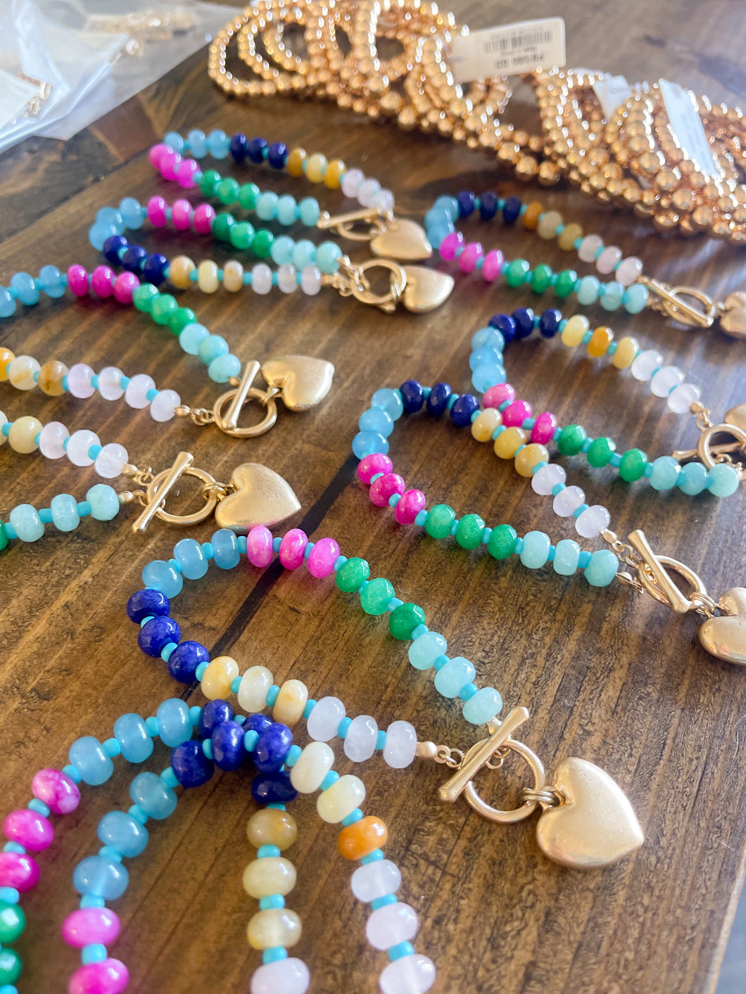 Colorful Stretch Beaded Bracelet