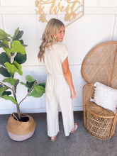 Load image into Gallery viewer, Khaki Linen Jumpsuit
