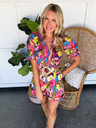 Celia Scallop Edge Romper