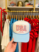 Load image into Gallery viewer, USA Bow Trucker Hat