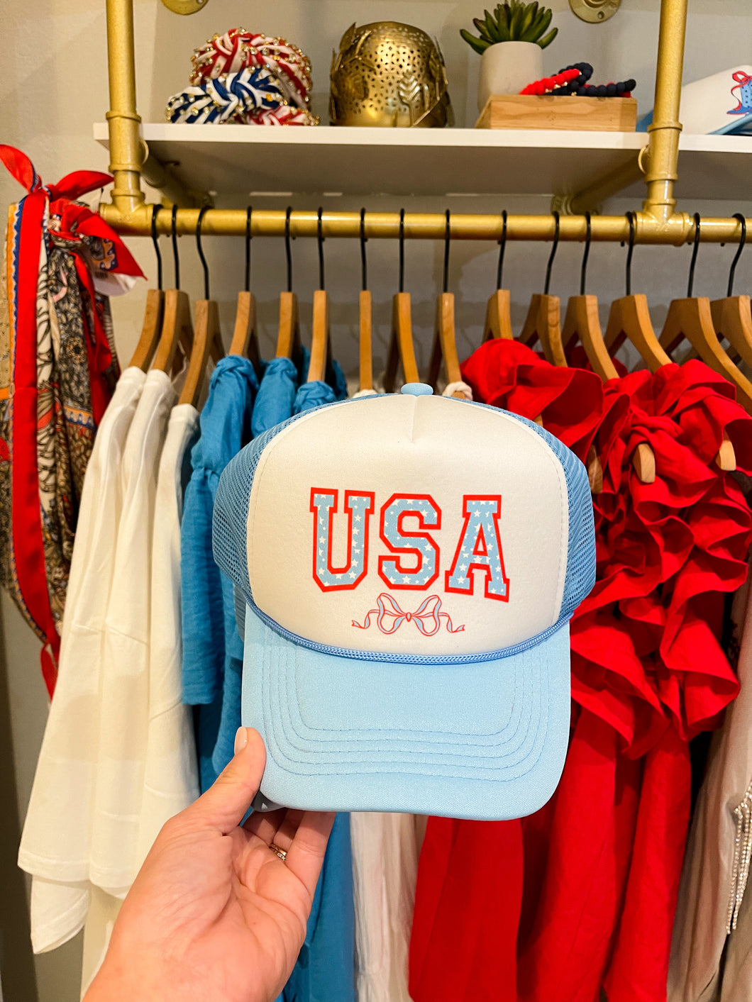 USA Bow Trucker Hat