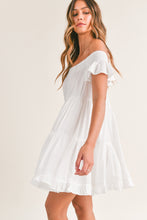 Load image into Gallery viewer, Lillian White Summer Dress