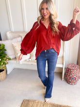 Load image into Gallery viewer, Satin Collared Button Down