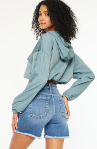 Kan Can Medium Wash Denim Shorts