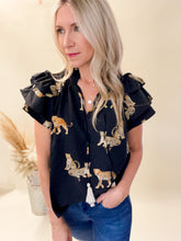Load image into Gallery viewer, THML Cheetah Print Top