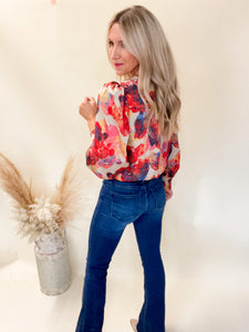 Everly Floral Print Bodysuit