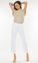 Load image into Gallery viewer, White Straight Leg Denim