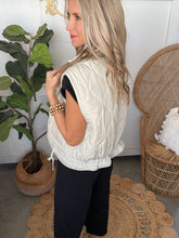 Load image into Gallery viewer, High Collar Quilted Vest