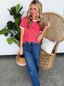 Victoria Stripe Top