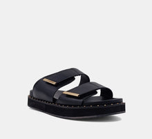 Load image into Gallery viewer, ShuShop Bethany Black Sandals