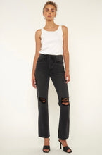 Load image into Gallery viewer, Black High Waisted Denim