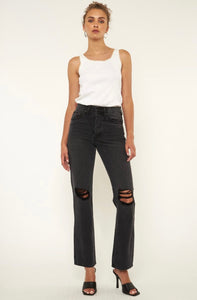 Black High Waisted Denim
