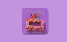 Load image into Gallery viewer, Colorful Claw Clip