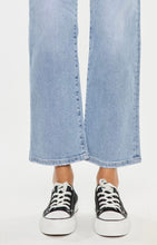 Load image into Gallery viewer, High Rise Cross Cross Straight Denim