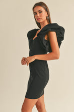 Load image into Gallery viewer, Puff Sleeve Bustier Top Dress