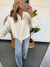 Load image into Gallery viewer, Abby Half Snap Long Sleeve Knit Top