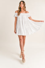 Load image into Gallery viewer, Lillian White Summer Dress