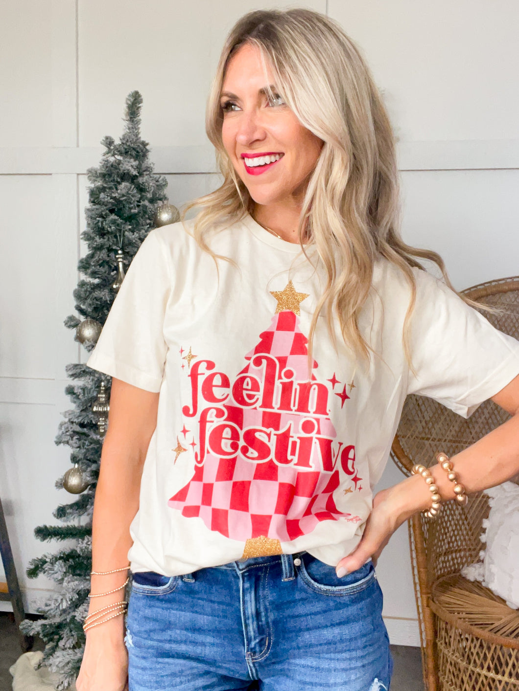 Feelin Festive Graphic Tee