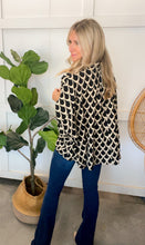 Load image into Gallery viewer, Kate Black Button Up Top