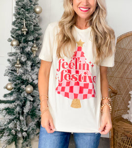 Feelin Festive Graphic Tee