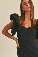 Load image into Gallery viewer, Puff Sleeve Bustier Top Dress