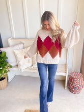 Load image into Gallery viewer, Rust Chunky Knit Sweater