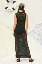 Load image into Gallery viewer, Sheer Crochet Dress
