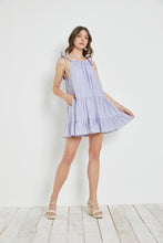 Load image into Gallery viewer, Rope Shoulder Tiered Dress