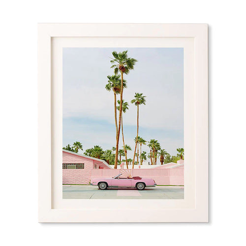 Pink Palm Springs Wall Art