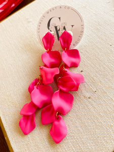 Pink Party Earrings