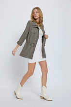 Load image into Gallery viewer, Grey Utility Lightweight Jacket