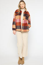 Load image into Gallery viewer, Brick Button Up Shacket