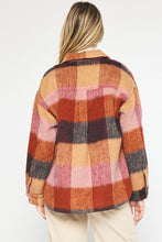 Load image into Gallery viewer, Brick Button Up Shacket