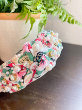 Load image into Gallery viewer, Sage Floral Headband