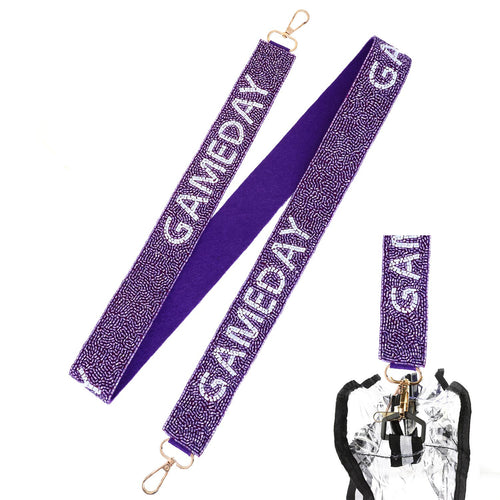 Game Day Beaded Purse Strap