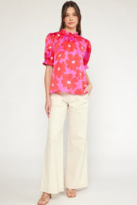 Sam Floral Print Top