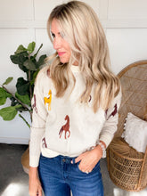 Load image into Gallery viewer, THML Horse Pattern Sweater