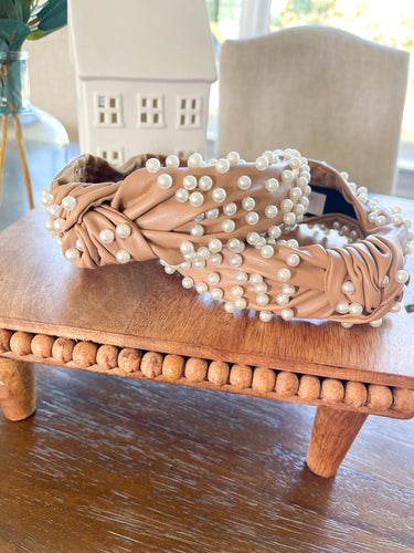 Classic Pearls Headband