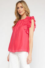 Load image into Gallery viewer, Abby Ruffled Sleeve Top