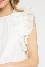 Load image into Gallery viewer, Abby Ruffled Sleeve Top