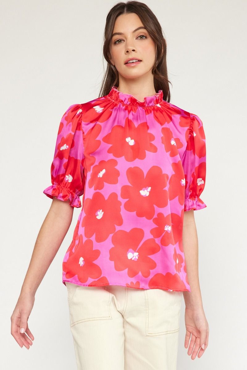 Sam Floral Print Top