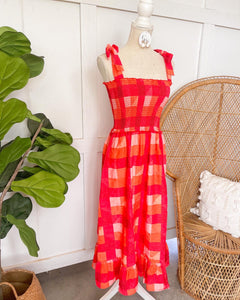Sunrise THML Smocked Dress