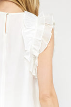 Load image into Gallery viewer, Abby Ruffled Sleeve Top